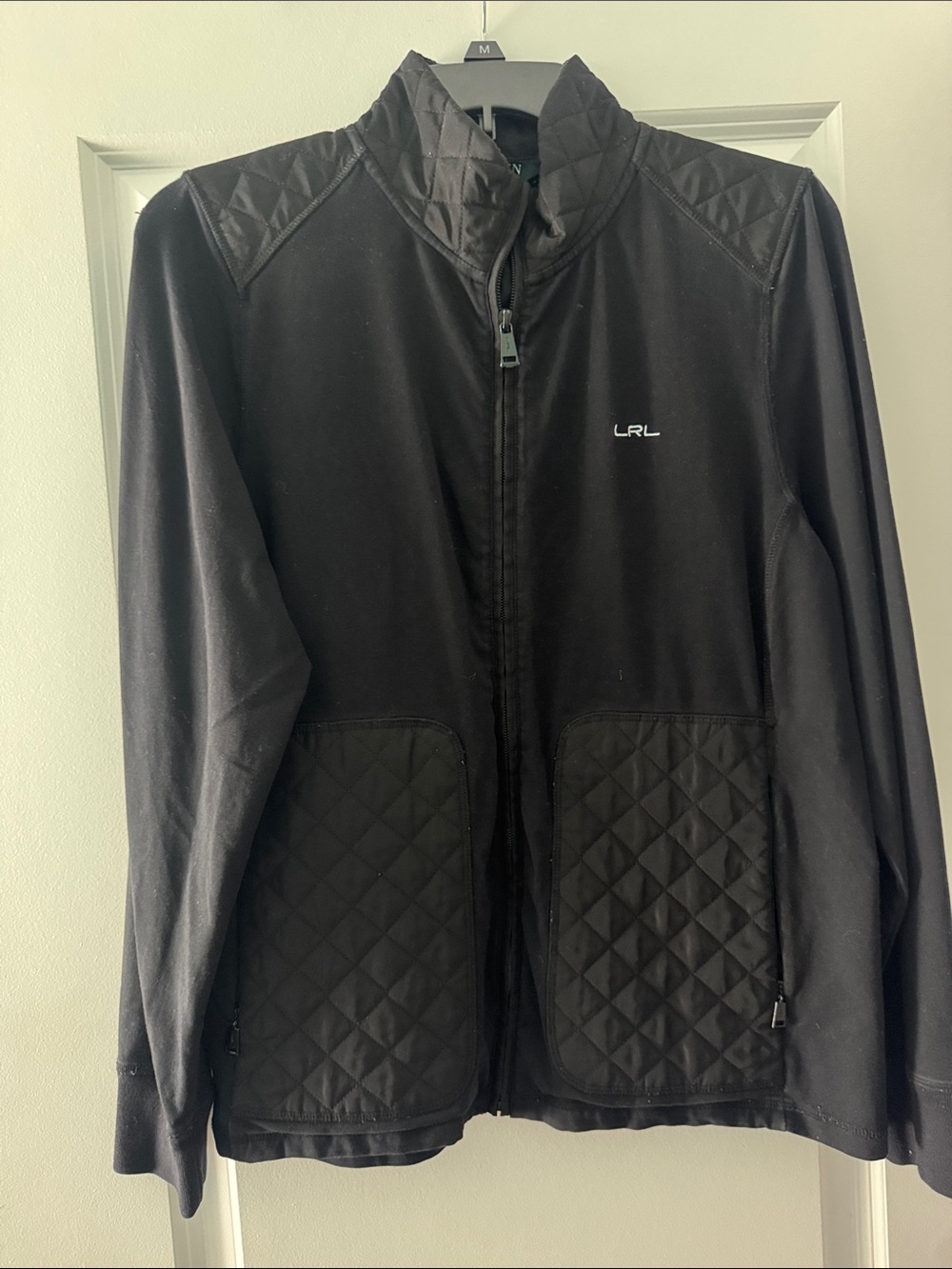 Ralph Lauren Quilted Detail Full-Zip Jacket